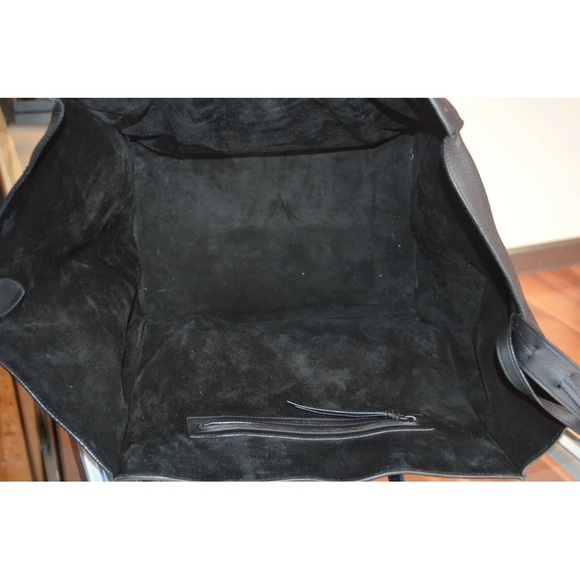 Celine Phantom Luggage Bag Black Cheetah Spots Painted KCA DESIGN CO INSTAGRAM - Picture 10 of 10